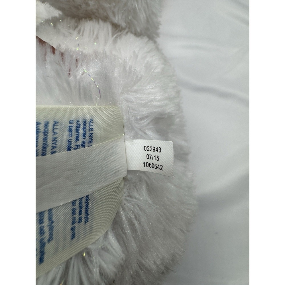 Build A Bear Workshop BABW Disney Frozen Elsa White Sparkly Plush Teddy Bear 17" - Picture 10 of 10